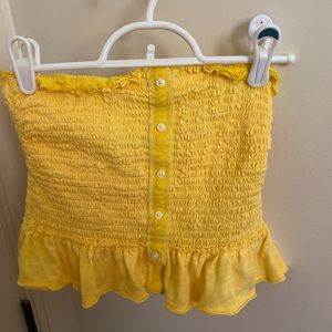 Abercrombie&fitch strapless top